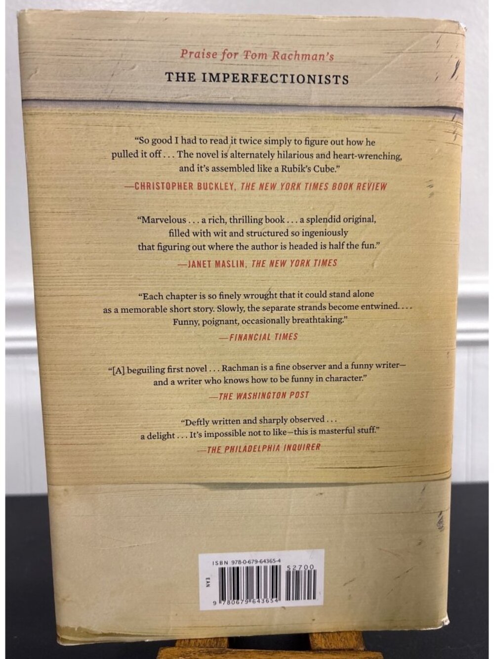 The Rise & Fall Of Great Powers By Tom Rachman First Edition Hardcover - Picture 3 of 9